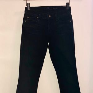 7 For All Mankind Deep Indigo Jeans